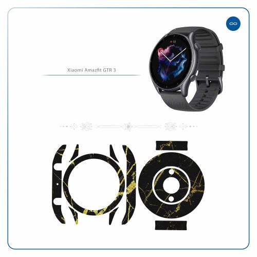 Xiaomi_Amazfit GTR 3_Graphite_Gold_Marble_2